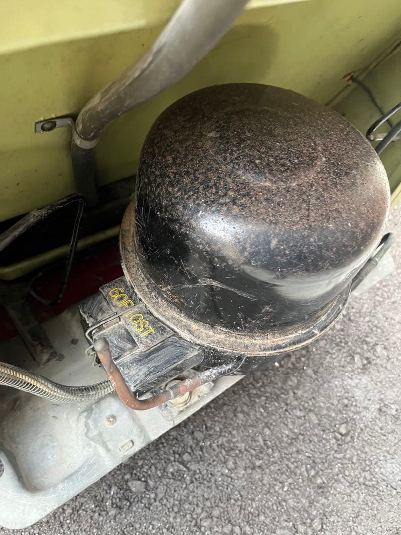 希少 TOYOTA トヨタ 冷蔵庫 昭和レトロ 当時物 可動品