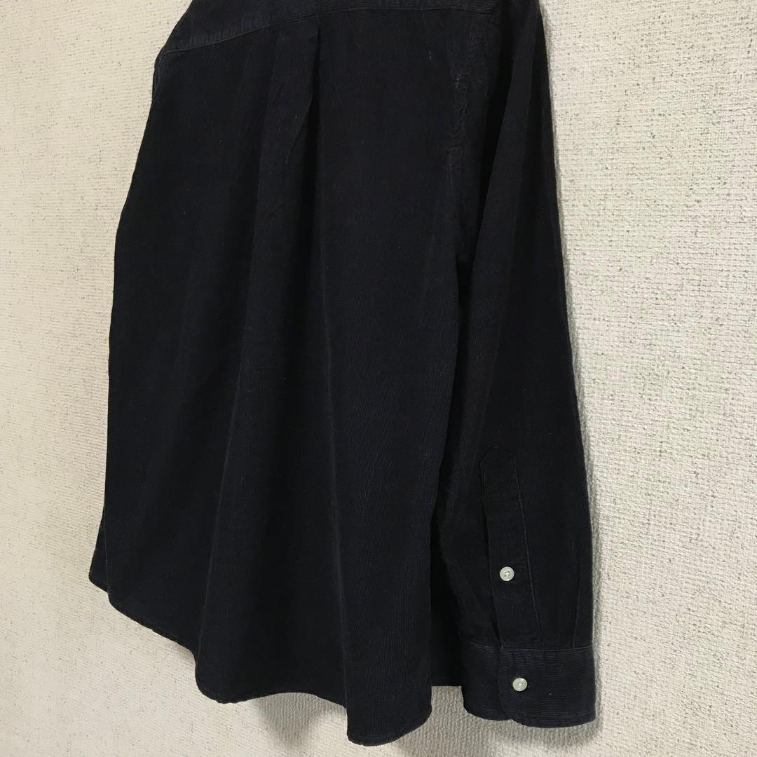 ポロラルフローレン　コーデュロイシャツ黒