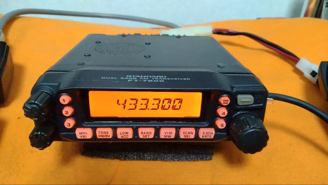 八重洲無線　FT-7800 145/430Mhz・20w ディユアルバンド機