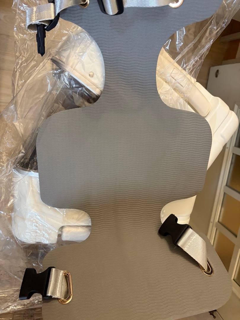 新品未使用 多機能子供乗れるスーツケース　40リットル　白