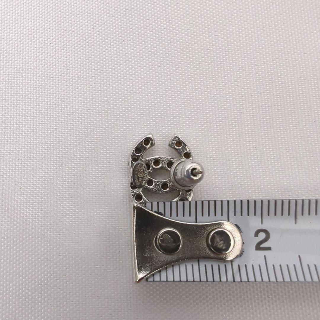 【正規品】CHANEL シャネル ココマーク ラインストーン ピアス 片方のみ