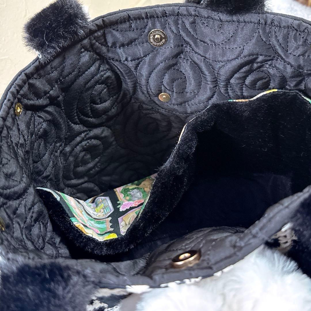 ゆ*ら様 コヤンイサムチョン♡訳あり！さば猫ちゃんの形が変わる帆布＆フリルトート