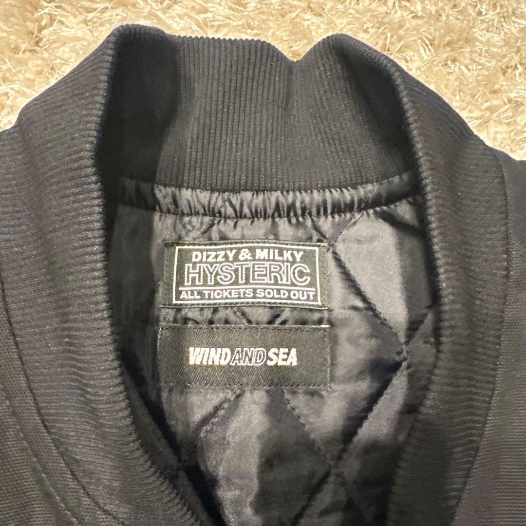 HYS SEA ブラック ジッパーベスト