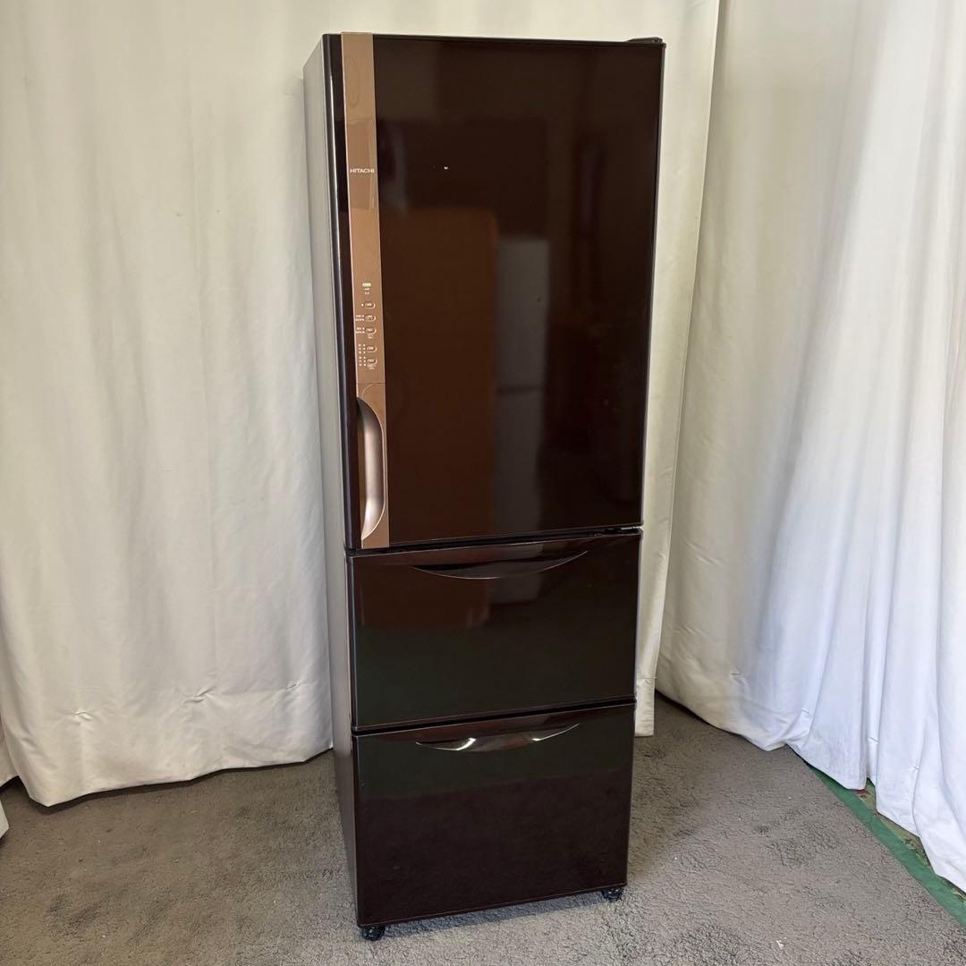 72❤️冷蔵庫　日立　300-400ℓ　大型　綺麗　スリム　右開き　中古　設置無料