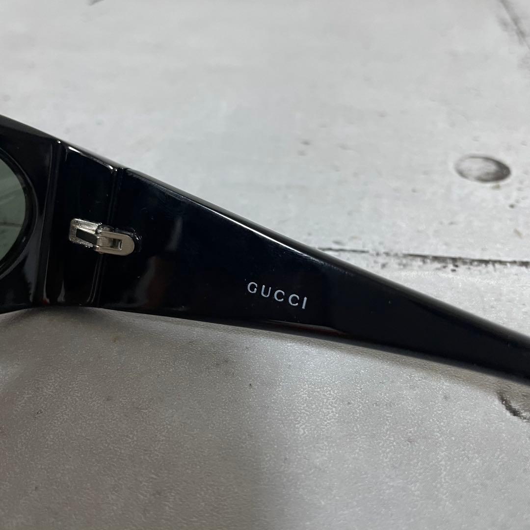 GUCCI グッチ　サングラス GGロゴ　インターロッキング ラインストーン 黒