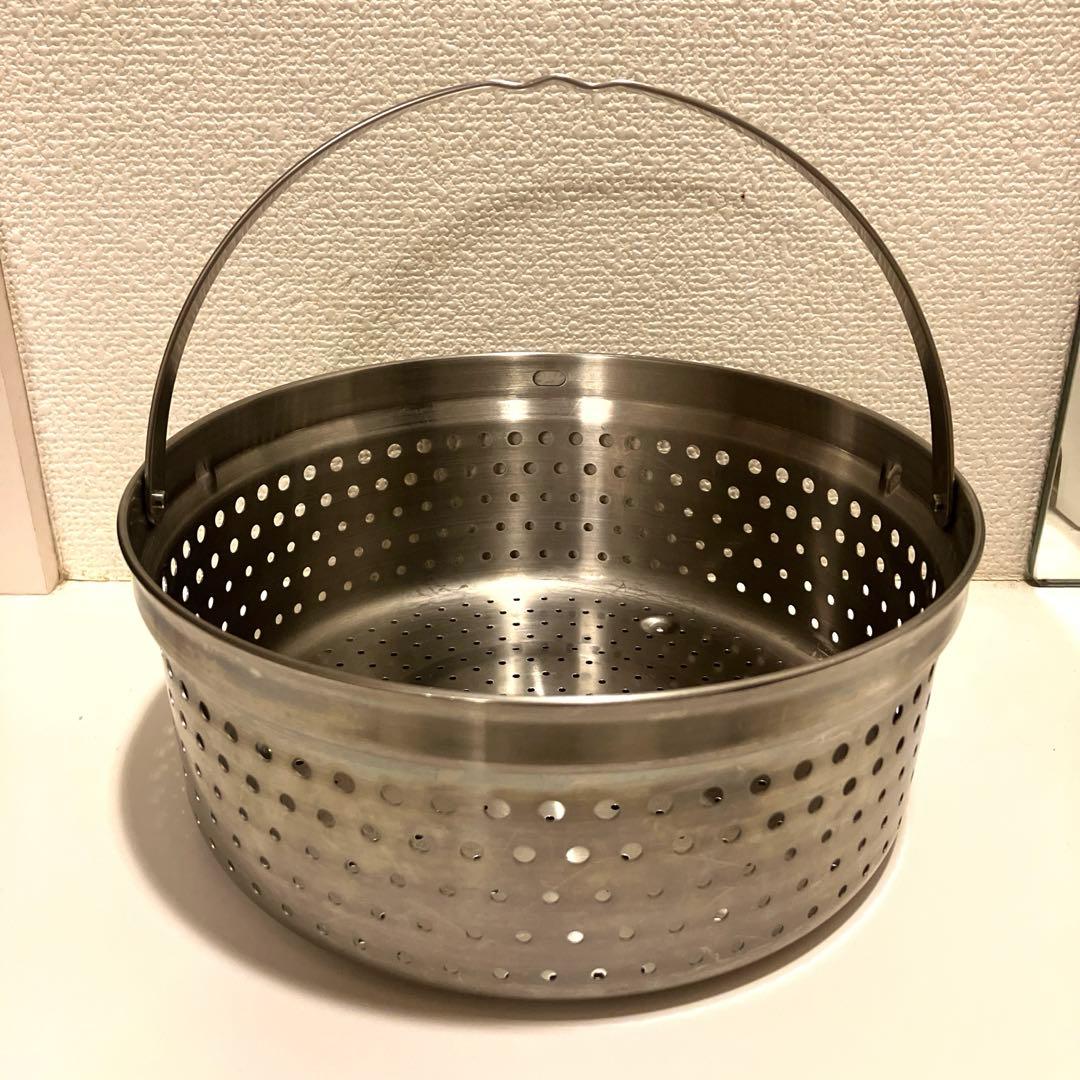 クリステル鍋20cm バスケット付