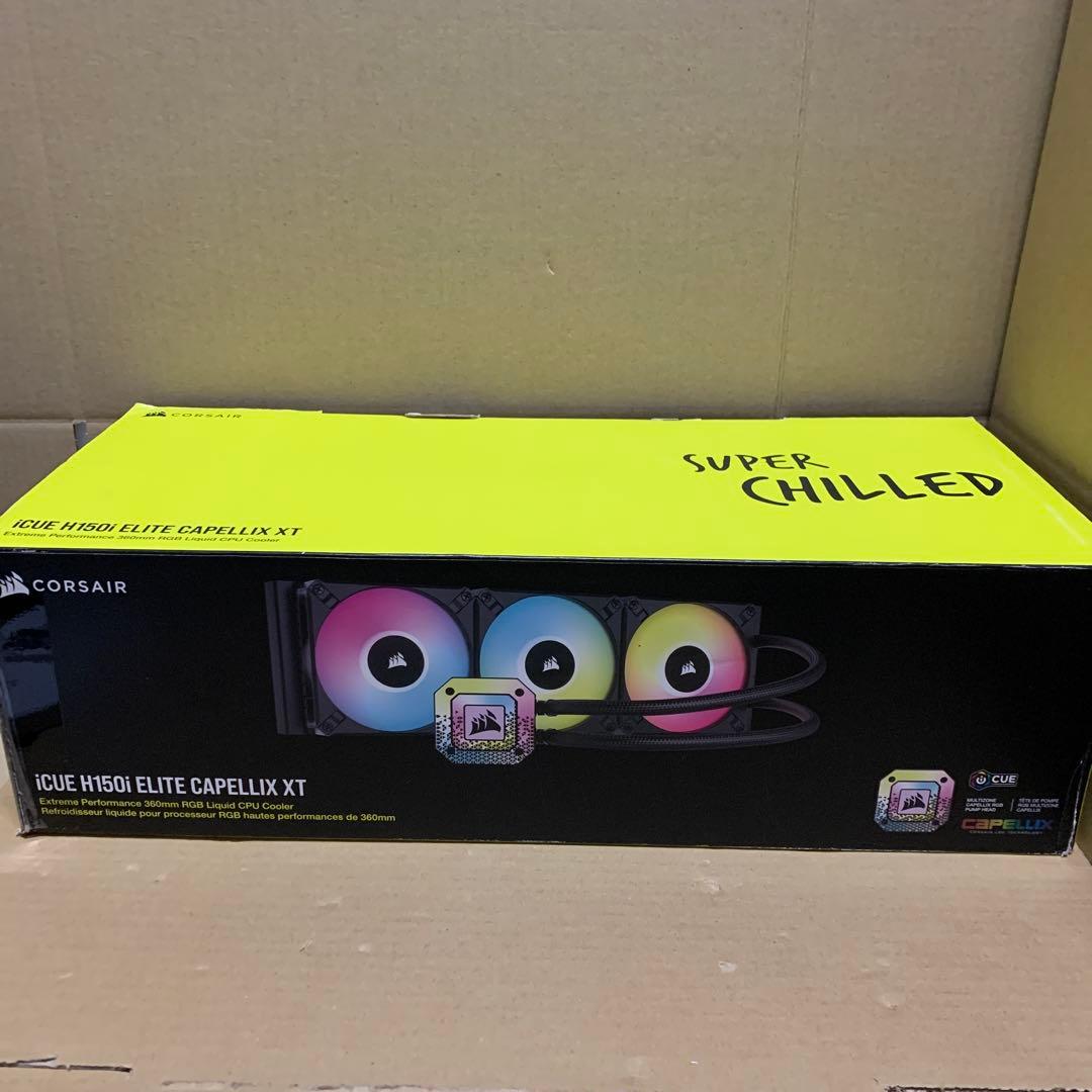 【CORSAIR】iCUE H150i RGB CPUクーラー