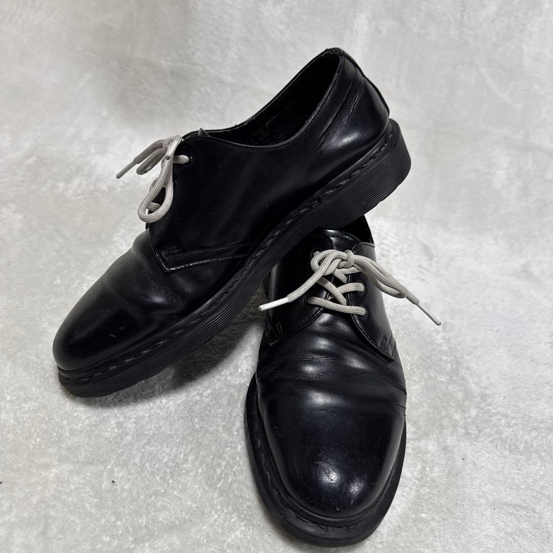 Dr.Martens 【UK9】1461 MONO ブラックステッチ 3ホール