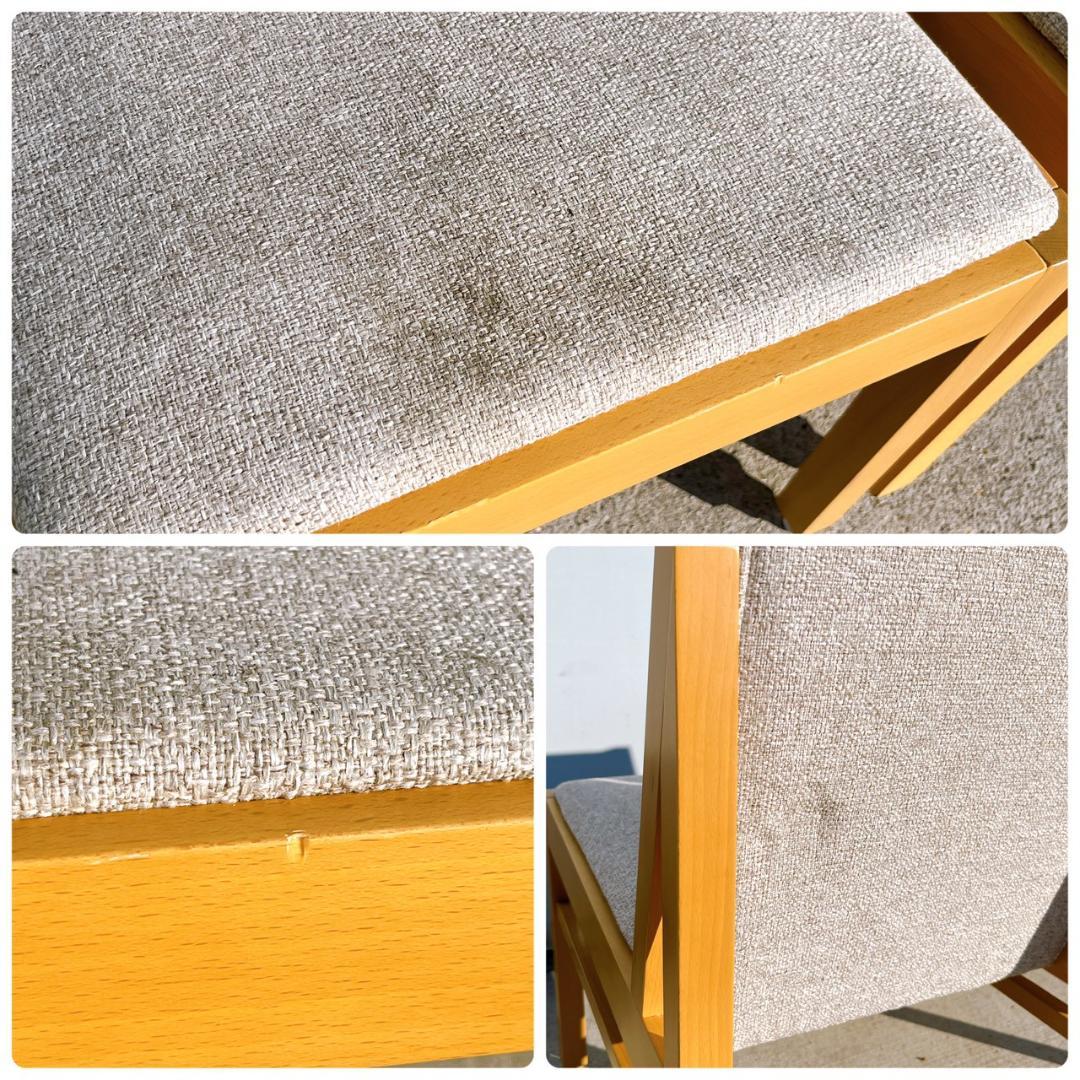 【送料込②】QUION Anca クオン アンカ ダイニングチェア 2脚