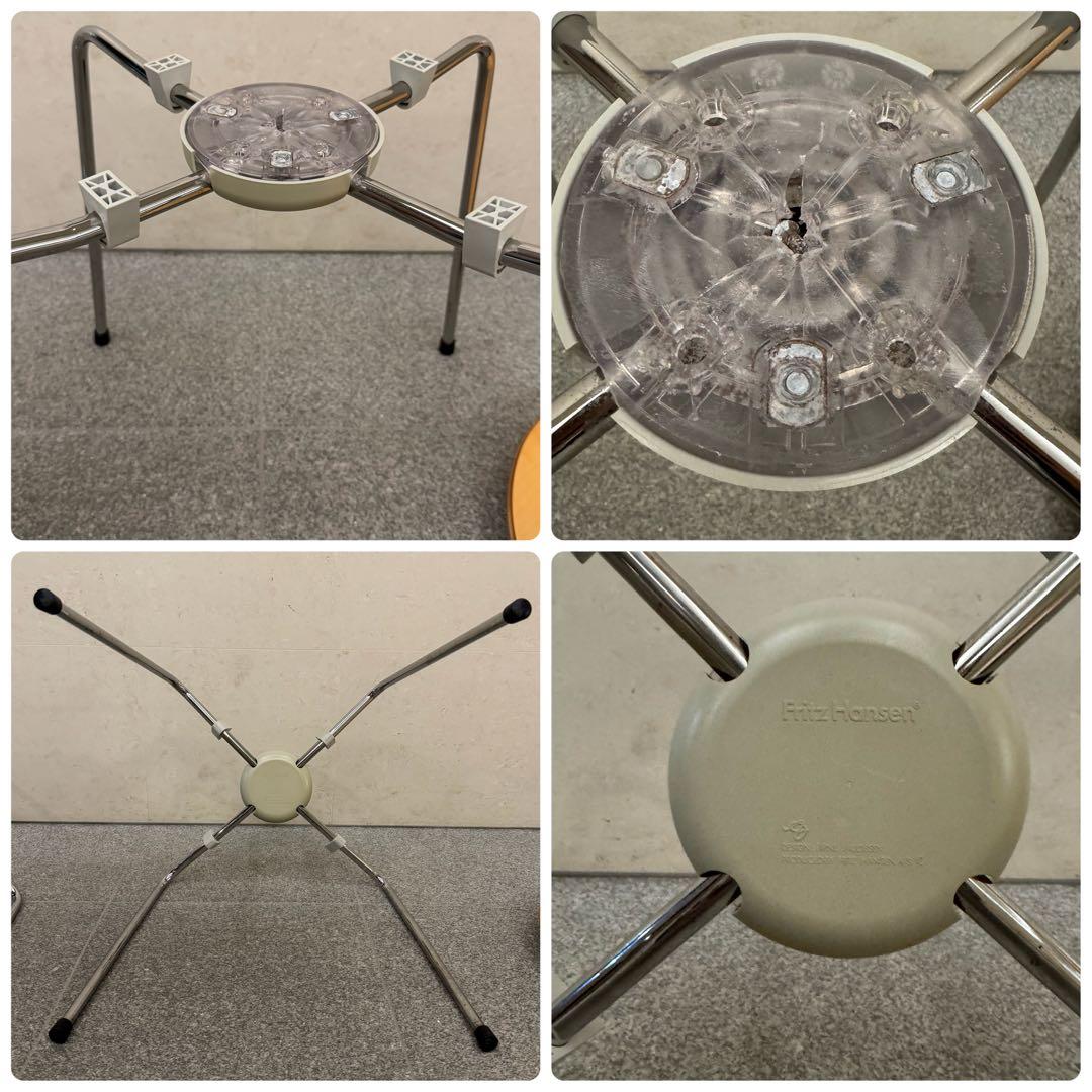 【正規品】Fritz Hansen セブンチェア 2脚 メープル 修理前提