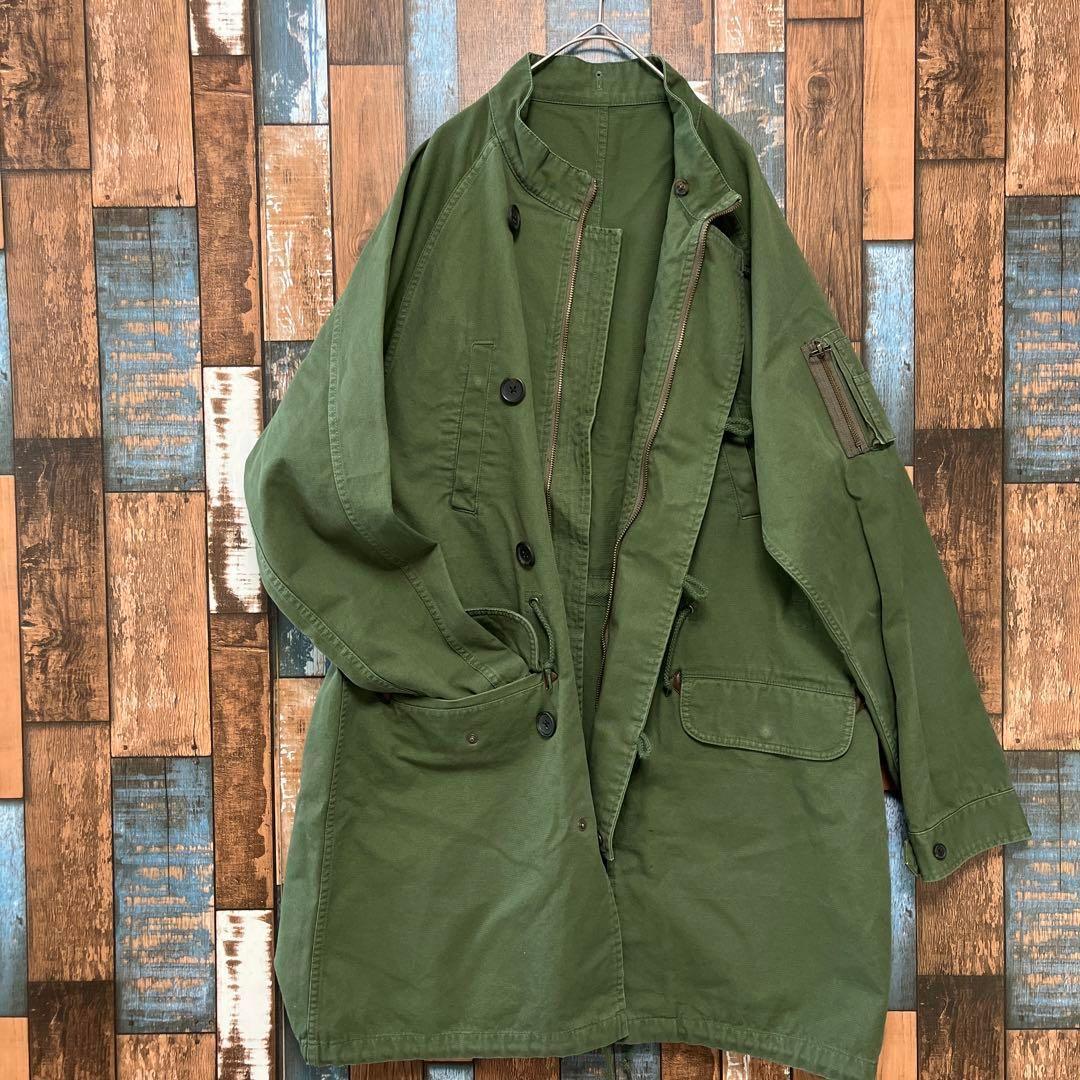 【522】インヘリット【M】モッズコート　ミリタリー　オーバーサイズ　かっこいい