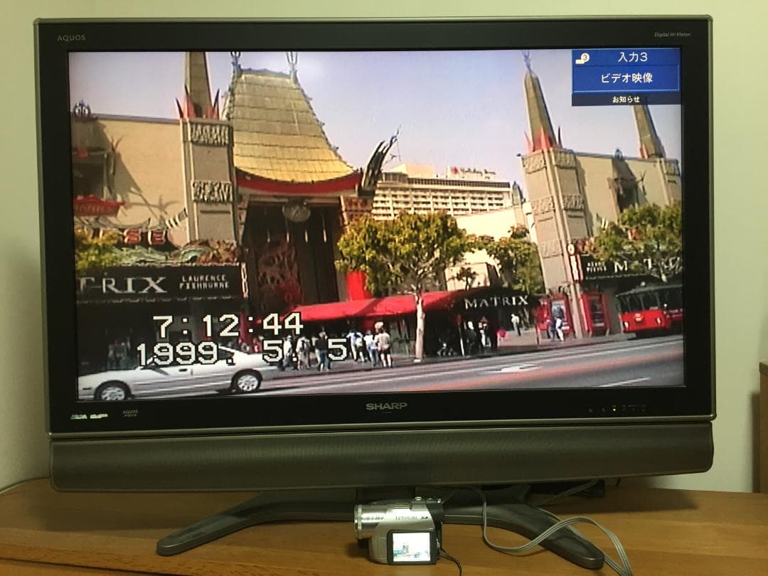 良品 撮影再生ダビングOK　Panasonic　NV-GS120　付属品あり