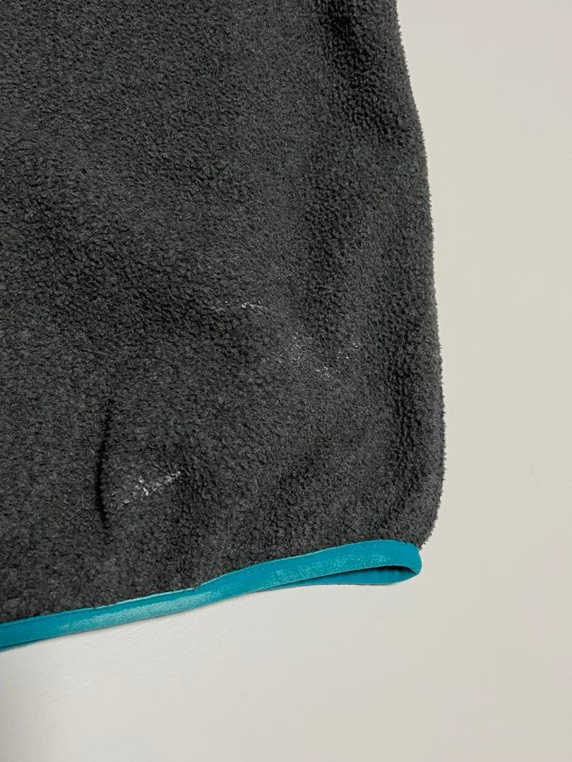 patagonia スナップT シンチラ フリースジャケット グレー ミント M