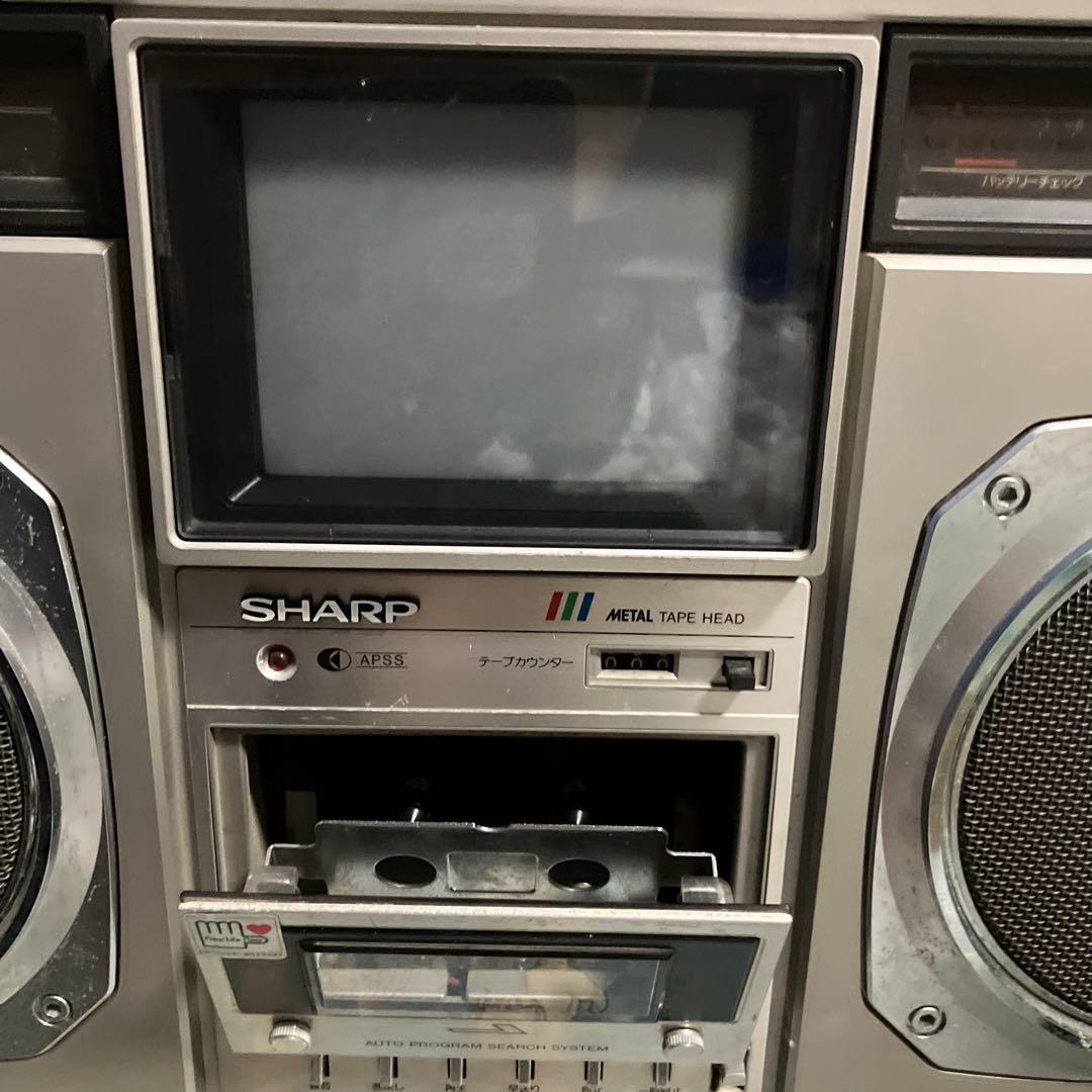 ⭕️マミ⭕️様と商談中Sharp tvSearcherラジカセットテレビ