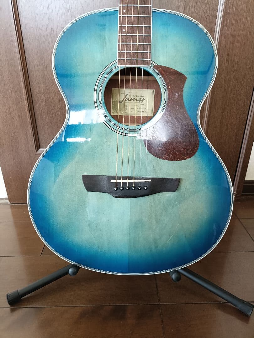 【初心者セット】アコースティックギター James J-300A EBU【美品】
