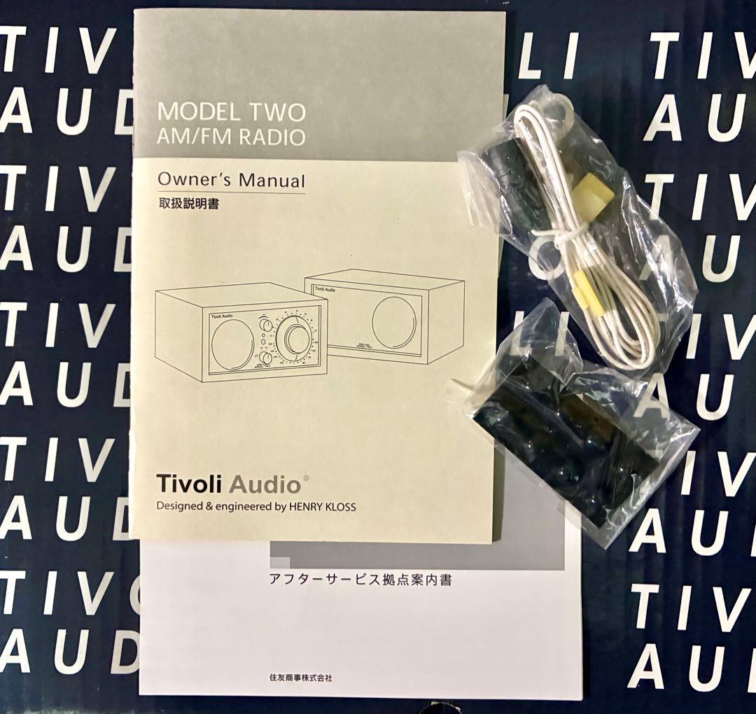 【美品・完動品】Tivoli Audio　MODEL ＴＷＯ　ステレオ　元箱付