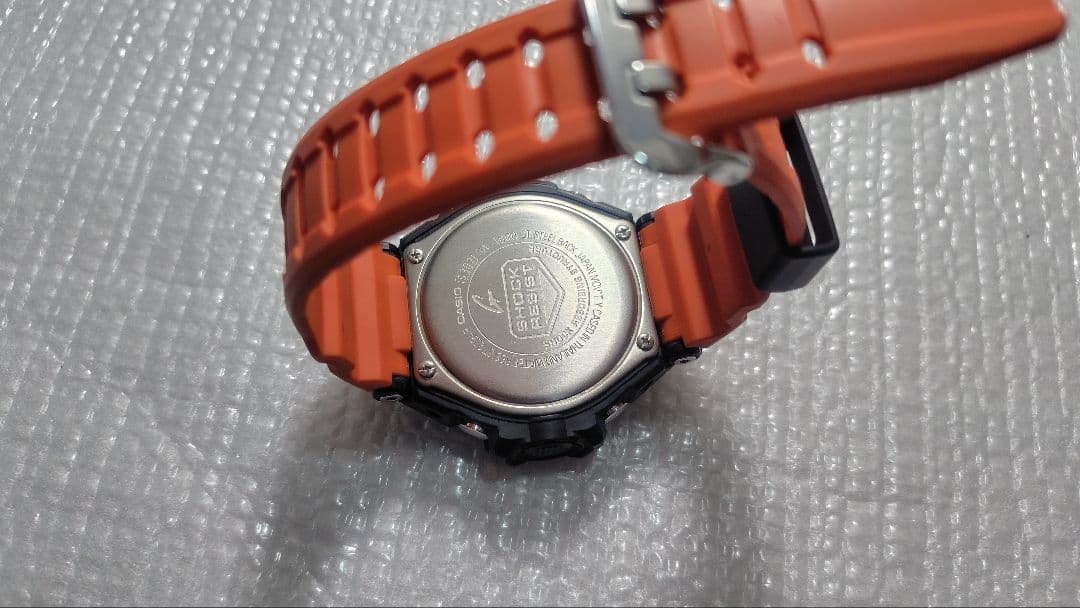 美品 G-SHOCK GA-1000 グラビティマスター アナデジ オレンジ