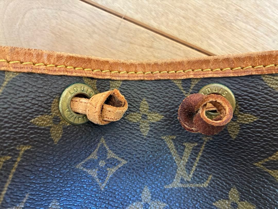【LOUIS VUITTON】ノエ　モノグラム　ショルダーバッグ　巾着型