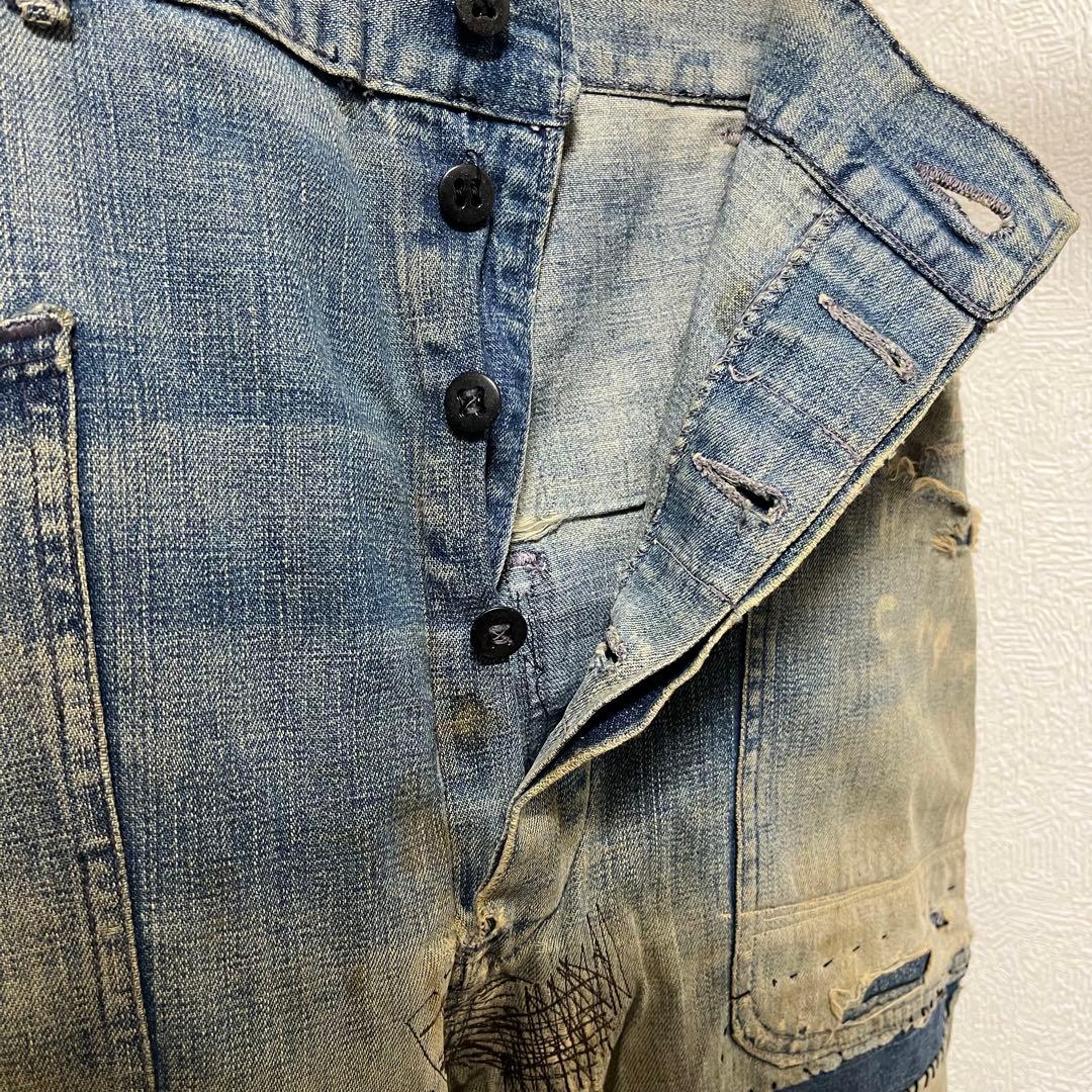 40s US Navy 巻きパンツ　セーラーパンツ wwⅡ