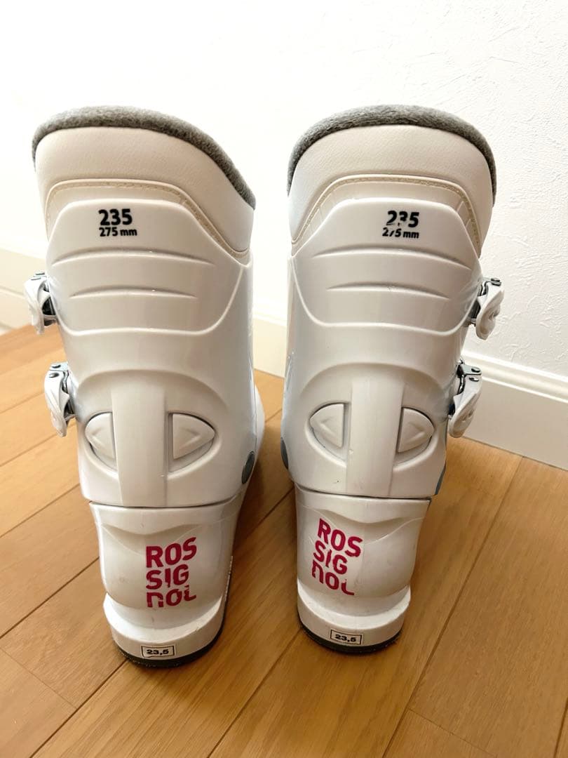 ROSSIGNOL FUN GIRL J4 スキーブーツ 23.5cm 白