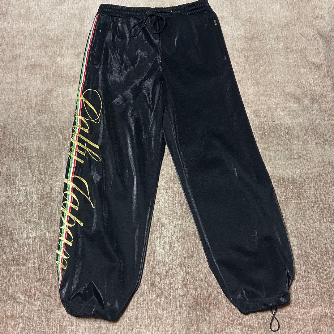 美品　GALFY 大型犬　ジャージ　セットアップ　サイドライン　金ロゴ　XL