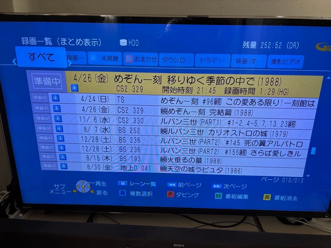 【容量増設品】DMR-BWT510 3TB パナソニック2番組同時録画DIGA