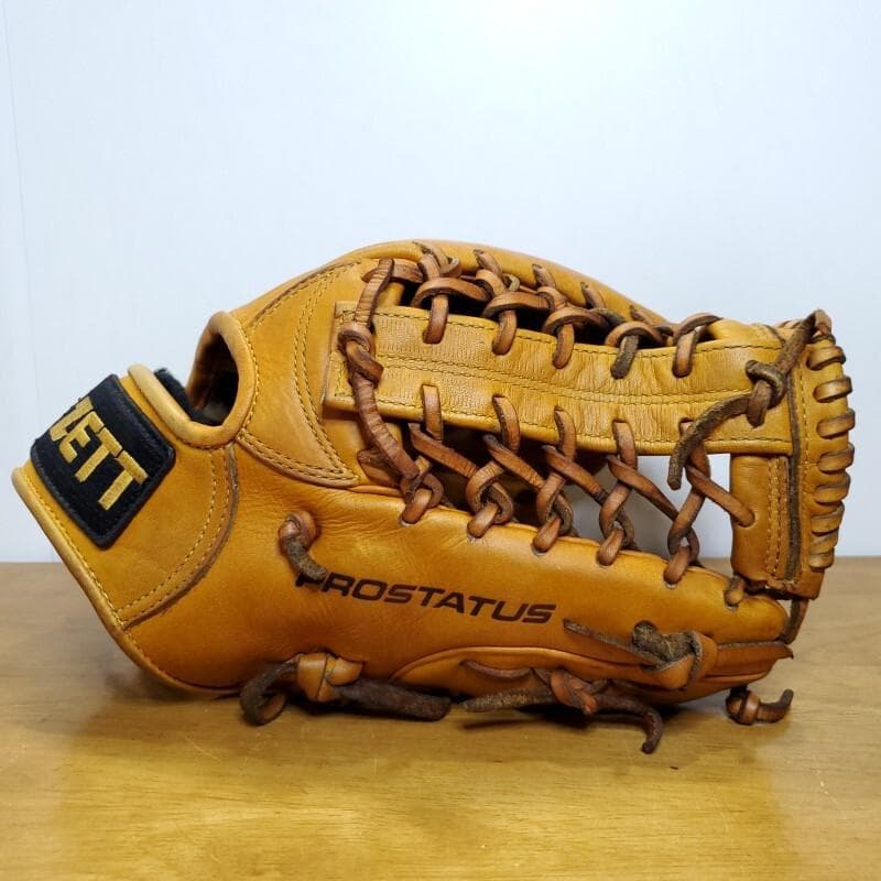 ZETT ゼット 日本製 プロステイタス RNT 旧ラベル 軟式グローブ