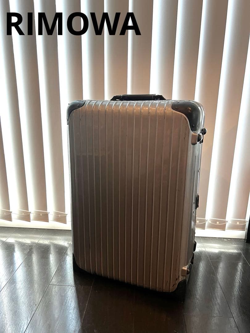 凹みなし‼️早い者勝ち‼️希少‼️✨✨リモワRIMOWA✨✨2輪スーツケース