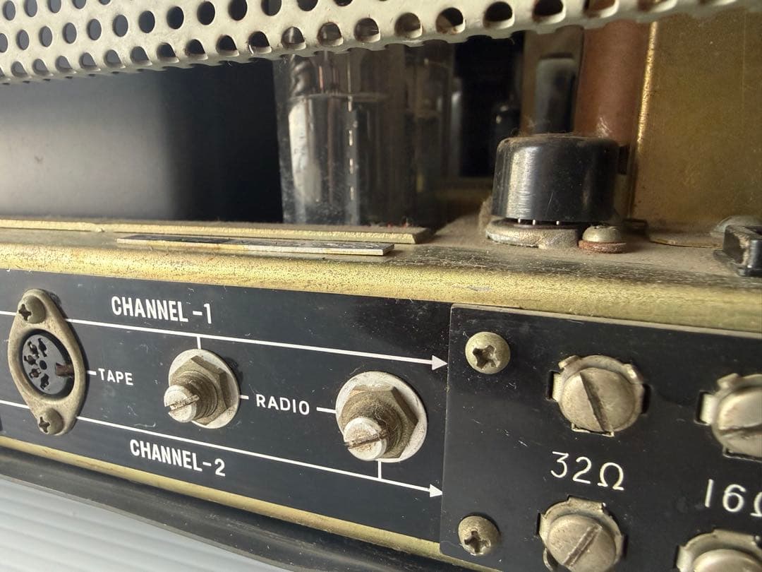 サンスイ SM-80 管球式チューナーアンプレシーバー 真空管アンプ(a47)