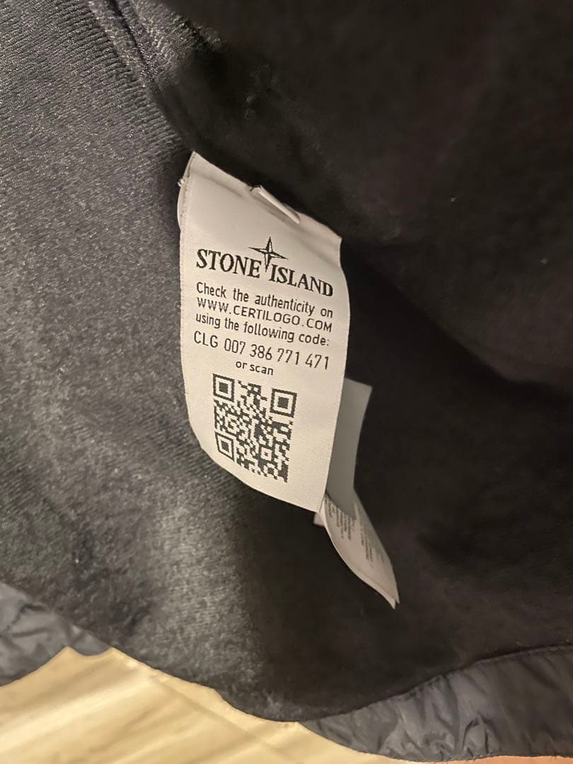 【値下不可】STONE  ブラック ナイロンジャケット　L