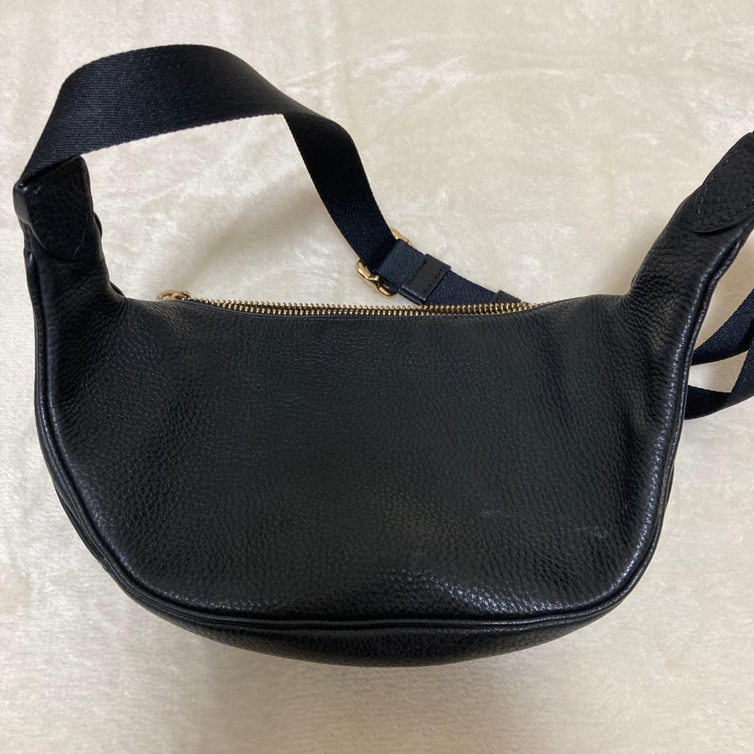 コーチ COACH 6488ブラック ボディバッグ 　ウエストバッグ 極美品