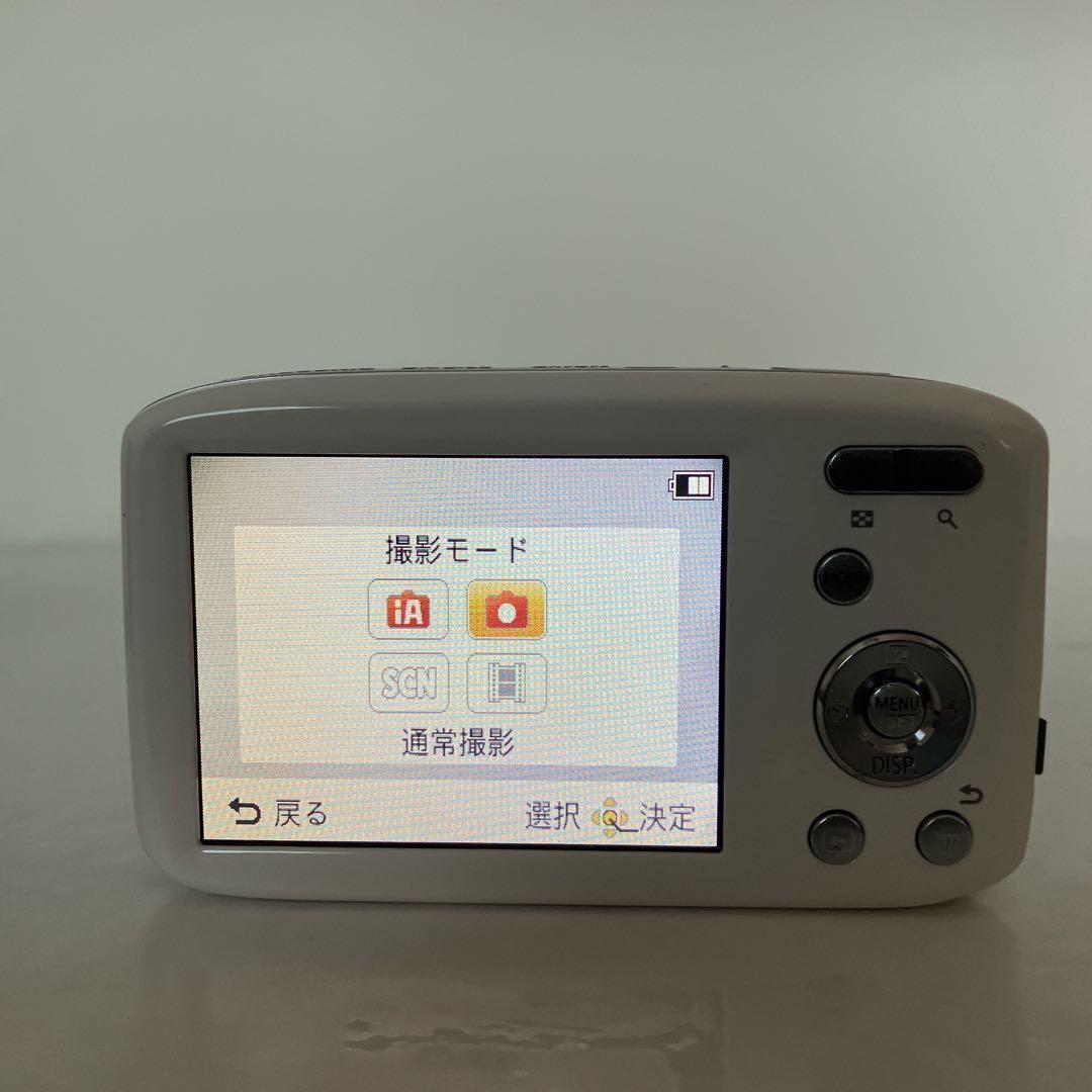 Panasonic LUMIX DMC-S2 コンパクトデジタルカメラ ホワイト