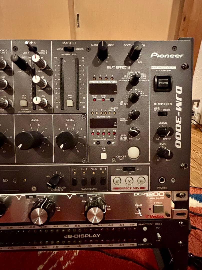 Pioneer DJM-3000 DJミキサー、DCR-1200、他4点セット！