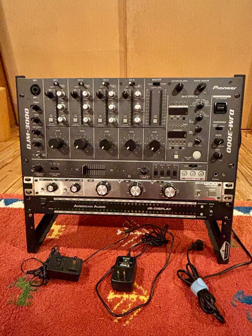 Pioneer DJM-3000 DJミキサー、DCR-1200、他4点セット！