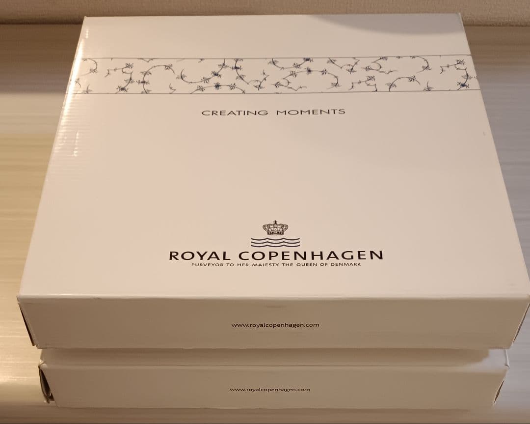 ロイヤルコペンハーゲンディナープレート2枚セット