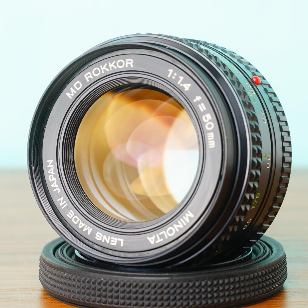 完動品◎ミノルタ XD 50mm f1.4 フィルムカメラ 38/04