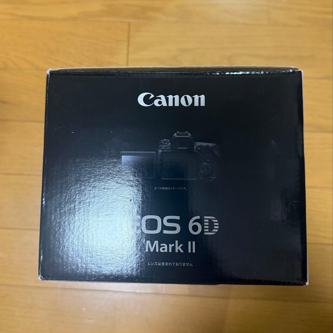 Canon EOS 6Dmark2 フルサイズカメラボディ 箱付きフルセット