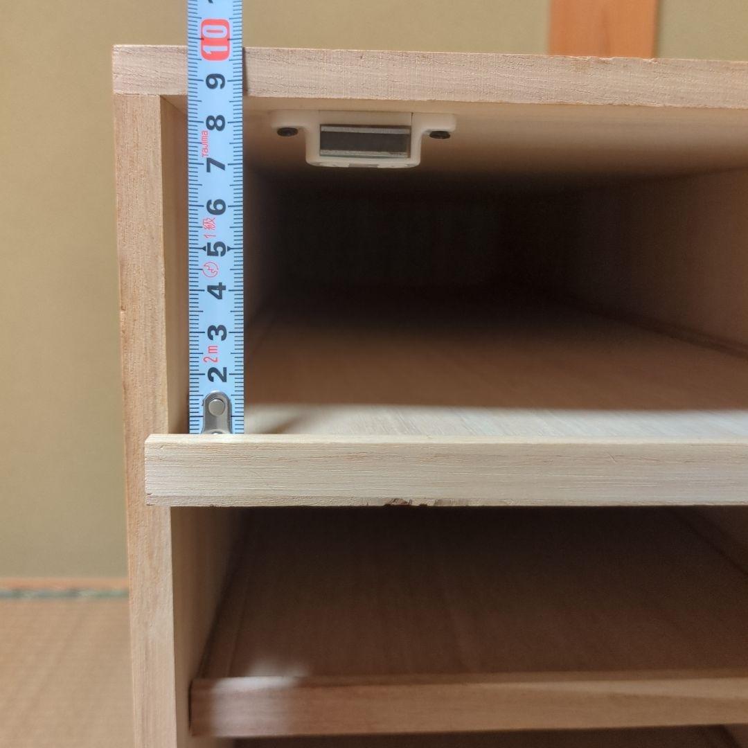 掛け軸収納 桐箪笥　掛軸　家具