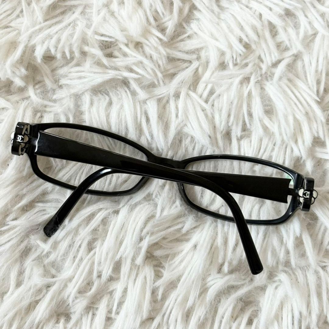 美品 シャネル メガネ 3131 ココマーク カメリア　ケース付き