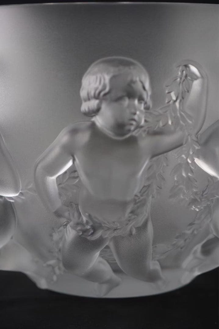 ルネ・ラリック「リュクサンブール」 花瓶 元箱あり R.LALIQUE
