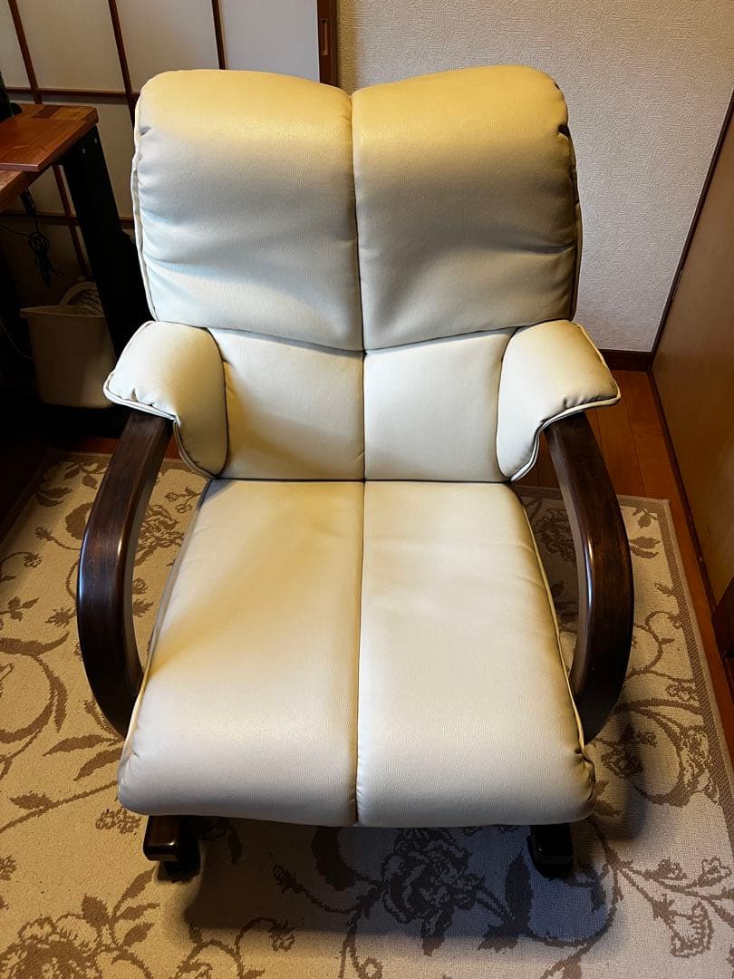 FUJI FURNITURE ダイニングチェア キャスター付き