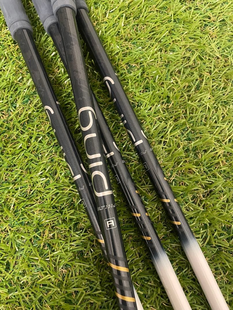 PING gle3 レディースアイアン 4本セット　A 純正カーボン