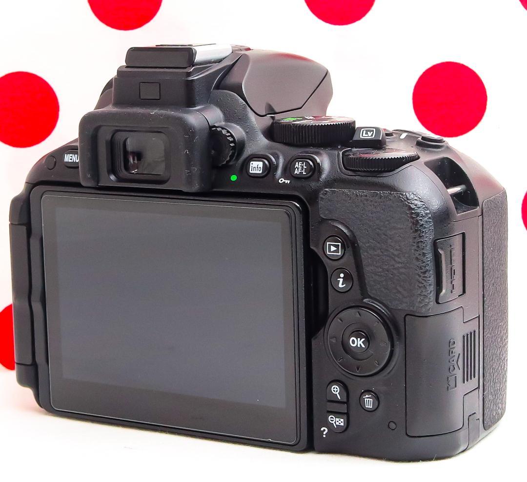 ニコン Nikon D5500❤スマホ転送付き❤超高画質2416万画素＆高性能！