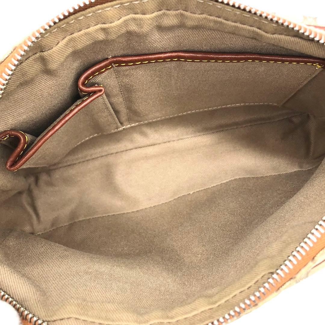 ✨極希少✨セリーヌ ショルダーバッグ マカダム トリオンフ キャンバス レザー