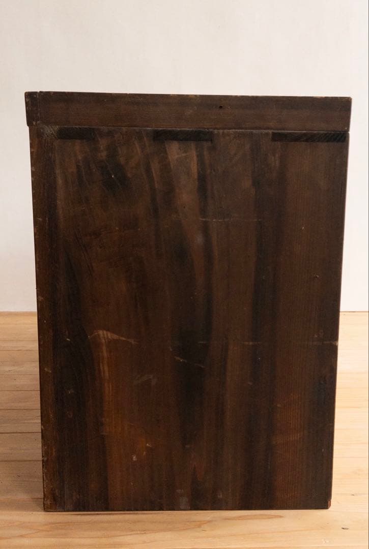 ローボード　木製　飾り棚　幅133cm　古道具　古家具　ビンテージ　アンティーク