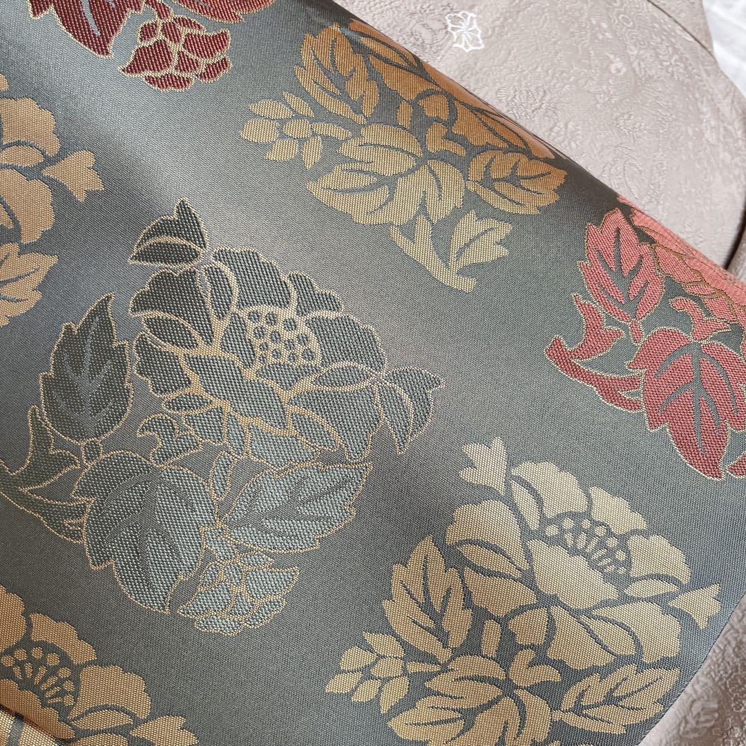 色無地　フルセット　松竹梅　吉祥二百撰　壽光織　シンプル　カジュアル　小紋　I9