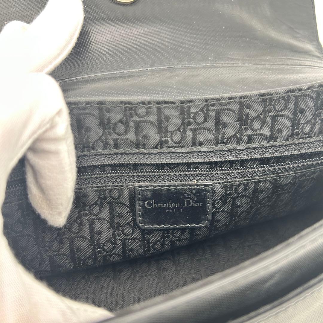 クリスチャンディオール ハードコア ショルダーバッグ ブラック　希少　レザー