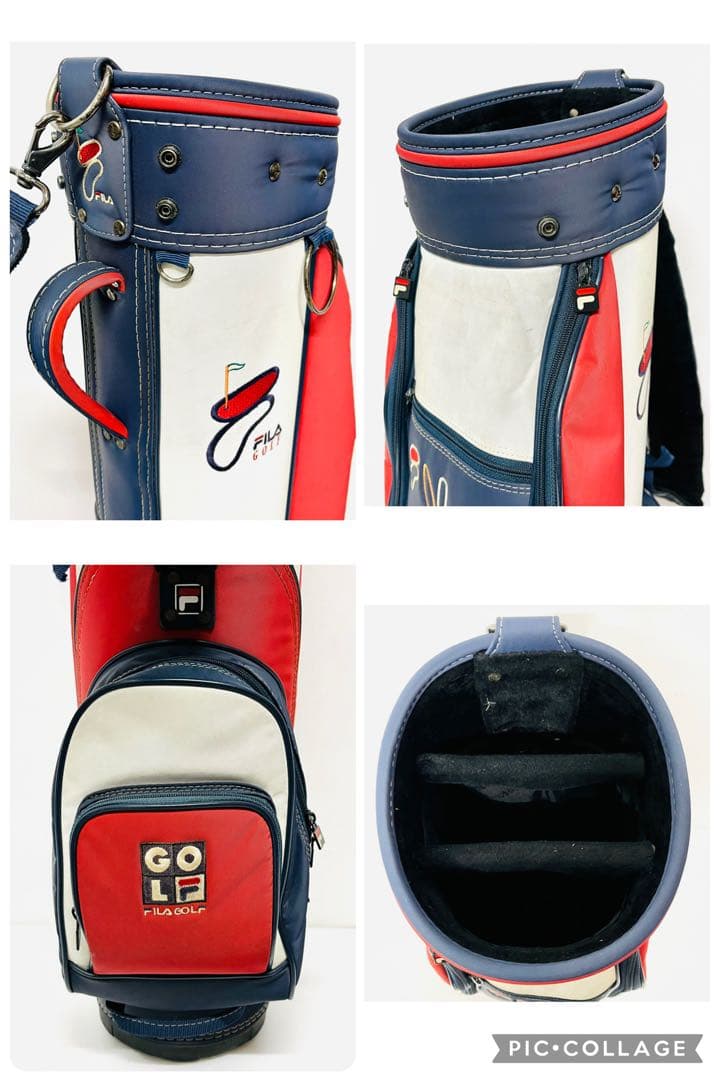女性用　レディース　ゴルフセット　ゴルフ一式　フィラ　キャディバッグ　右利き　L