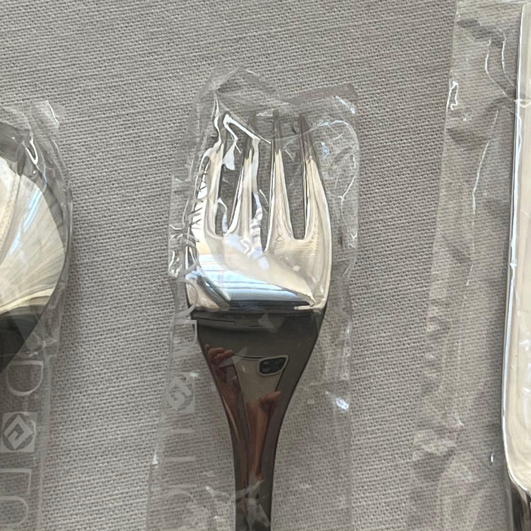 ラッキーウッド 18-12ステンレス ディナーカトラリーセット スプーン