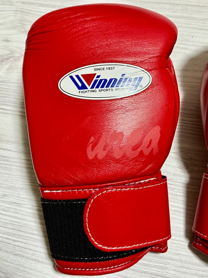 Winning ボクシンググローブ 10 oz レッド